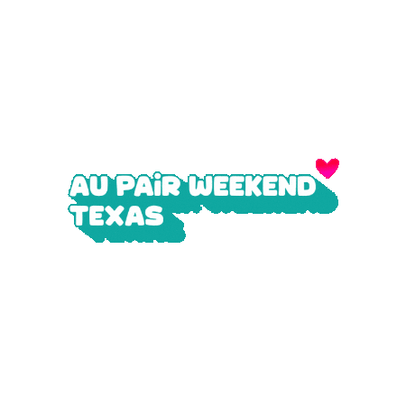 aupairweekend giphyupload texas au pair aupair Sticker