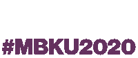 Mbku Sticker by Marshall B. Ketchum University