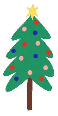 Merry Christmas Sticker by Nina Cosford