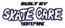 Skatecare skateboard construction park poland Sticker