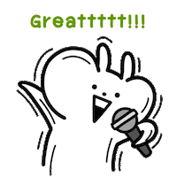 Cartoon Whatever Sticker by Minto Inc.