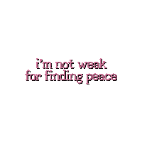 Be Strong Mental Health Sticker by Haven Madison