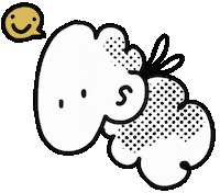Girl Smile Sticker