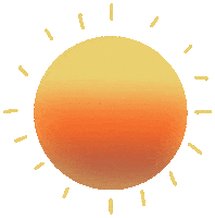 Morning Sun Sticker