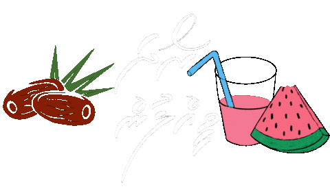 Maldives Ramadan Kareem Sticker