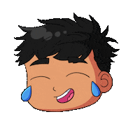 jainovamusic anime laughing dj emoji Sticker