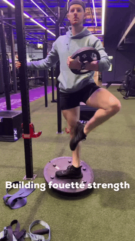 athletistry balletdancer balletgym strongballet building fouetté strength GIF