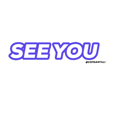 santillicomunicacao giphyupload see you seeyou santilli Sticker