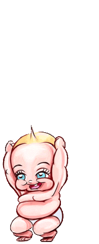 happy girl Sticker by Travis Falligant