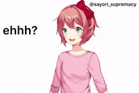 Sayori I Dont Get It GIF