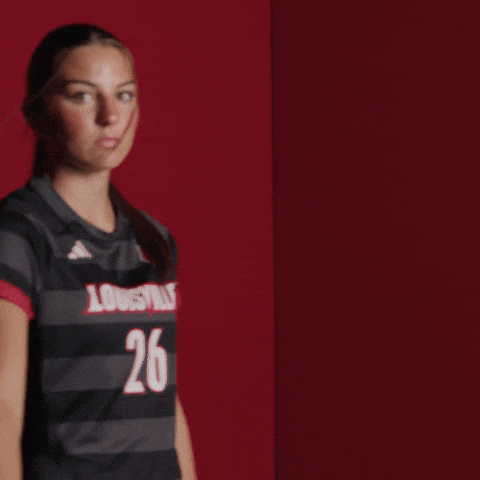 Womens Soccer Point GIF by Louisville Cardinals