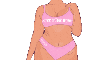 Proud Pink Sticker by Glowb
