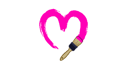 Art Heart Sticker by Megagruppe