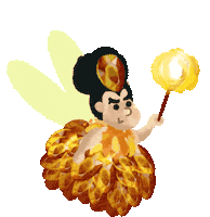 Fairy Godmother Girl Sticker by Truth and Tales