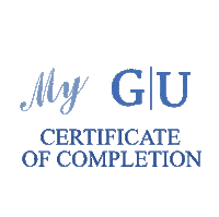 geouni university geo gis gu Sticker