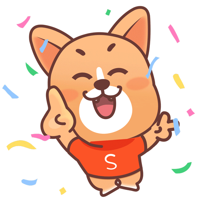just for you love Sticker by ShopeeTH