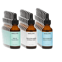 maeloveskincare skin care serum vitamin c serum maelove Sticker