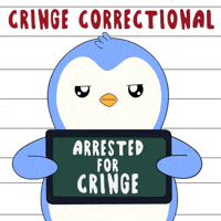 Penguin Cringe GIF by Pudgy Penguins