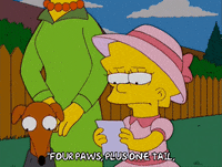 happy lisa simpson GIF