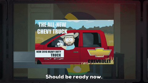 truck tv ad GIF by South Park 