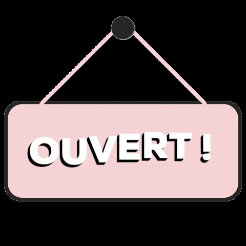 Boutique Ouvert GIF by Chocolaterie de Puyricard