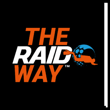 DiveRaid giphygifmaker giphyattribution logo diving GIF