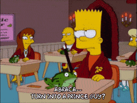 confused bart simpson GIF