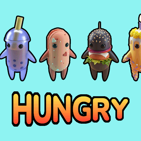 Hungry Breakfast Time GIF