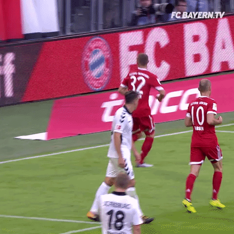 happy joshua kimmich GIF by FC Bayern Munich