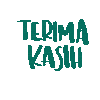 Terimakasih Thank You Sticker