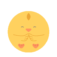 candiceongart thank you thanks chicken grateful Sticker