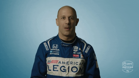 Pointing Up Tony Kanaan GIF by INDYCAR