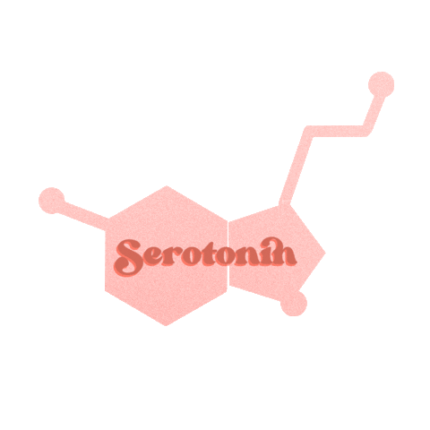 Serotonin Sticker by colourette