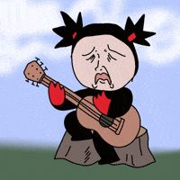 Sad Heart GIF by official_pucca