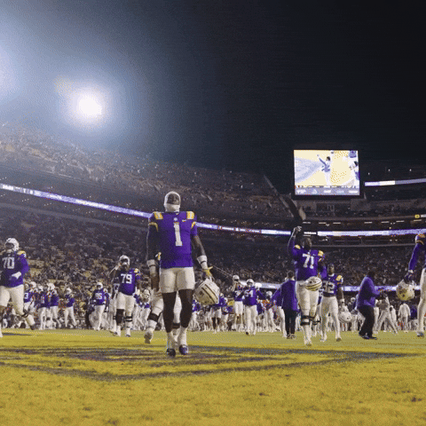 College Football GIF by LSU Tigers
