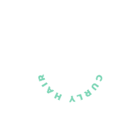 Relax Curly Hair Sticker by Vita33shop