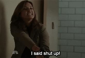 Law And Order Svu Shut Up GIF