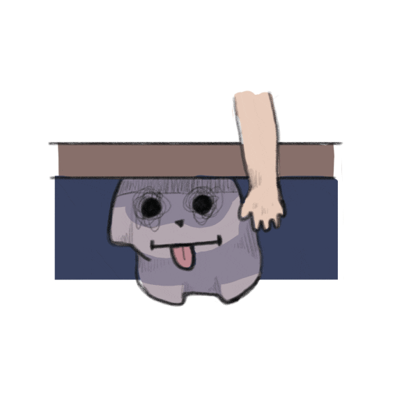 Accelia giphyupload dog illustration reginaldthedog Sticker