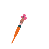 Art Pink Sticker by La Petite Epicerie