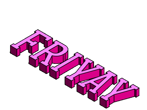 The End 3D Sticker by Brian Lambert