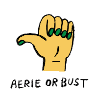 Hand Guitar Sticker by Aerie