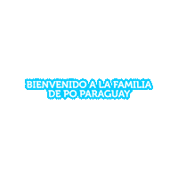 Familia White Quote Sticker by Po Paraguay