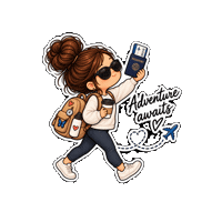 Lets Go Coffee Sticker