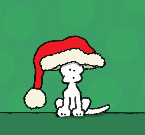 Merry Christmas Dogs GIF by Chippy the Dog