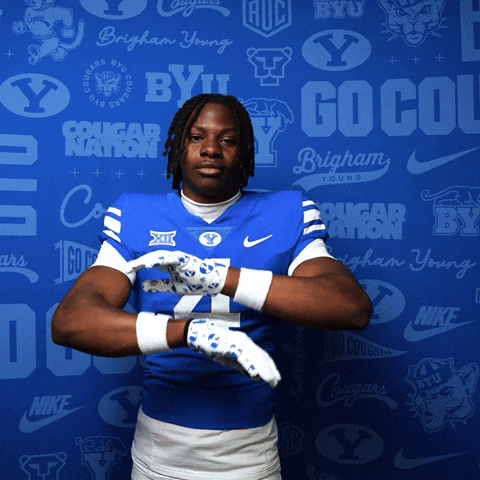 College Football Go Cougs GIF by BYU Cougars