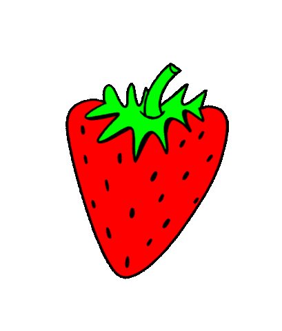 Nikoteenie fruit strawberry nikoteenie Sticker