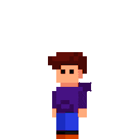 shim_shei pixelart crouch shimshei Sticker