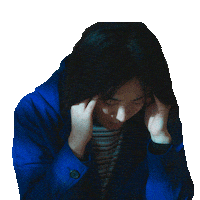 Sad Glitch Sticker by Netflix K-Content