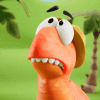 Oh No Help GIF by Claynosaurz