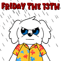 Friday The 13Th 80S Sticker by BoDoggos